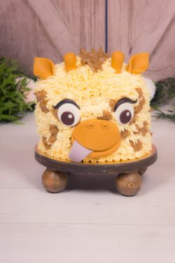 giraffe taart