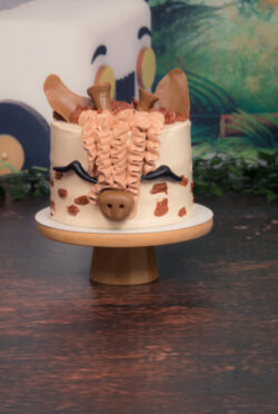 giraffe taart