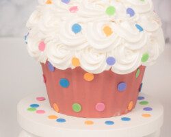 confetti cupcake